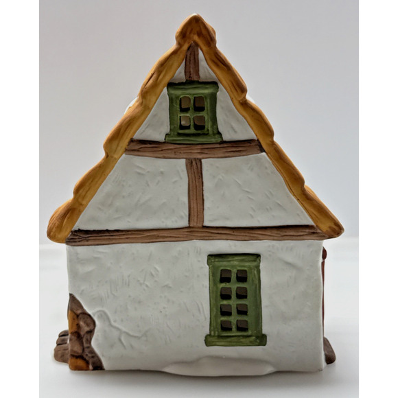 Vintage Dept 56 Dickens Village The Cottage Of Bob Cratchit Tiny Tim No Light - Picture 2 of 13